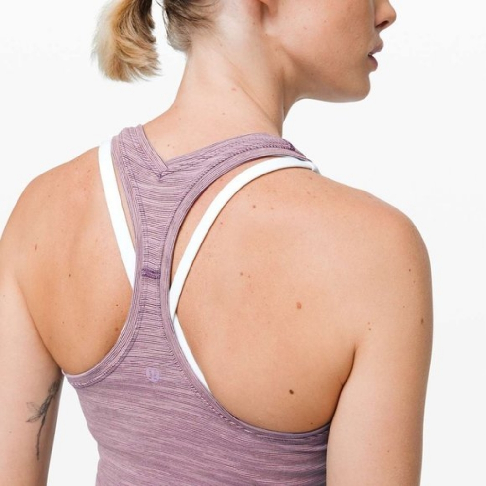 Lululemon Women's Cool Racerback II Mulberry Purple Tank Top Size 6